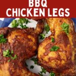 air fryer bbq chicken leg quarters recipe dinners done quick pinterest