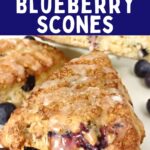 air fryer blueberry scones recipe dinners done quick pinterest