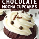 air fryer chocolate mocha cupcakes recipe dinners done quick pinterest