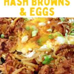air fryer hash browns and eggs recipe dinners done quick pinterest