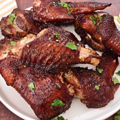 air fryer smoked turkey wings recipe dinners done quick