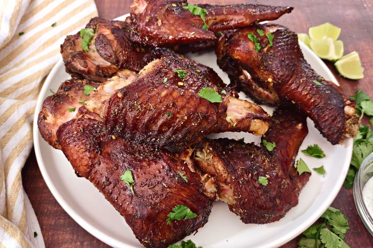 Smoked Turkey Wings in the Air Fryer Mouthwatering Perfection