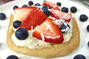 air fryer sugar cookie fruit pizza recipe dinners done quick