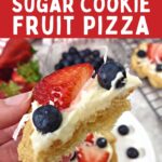 air fryer sugar cookie fruit pizza recipe dinners done quick pinterest