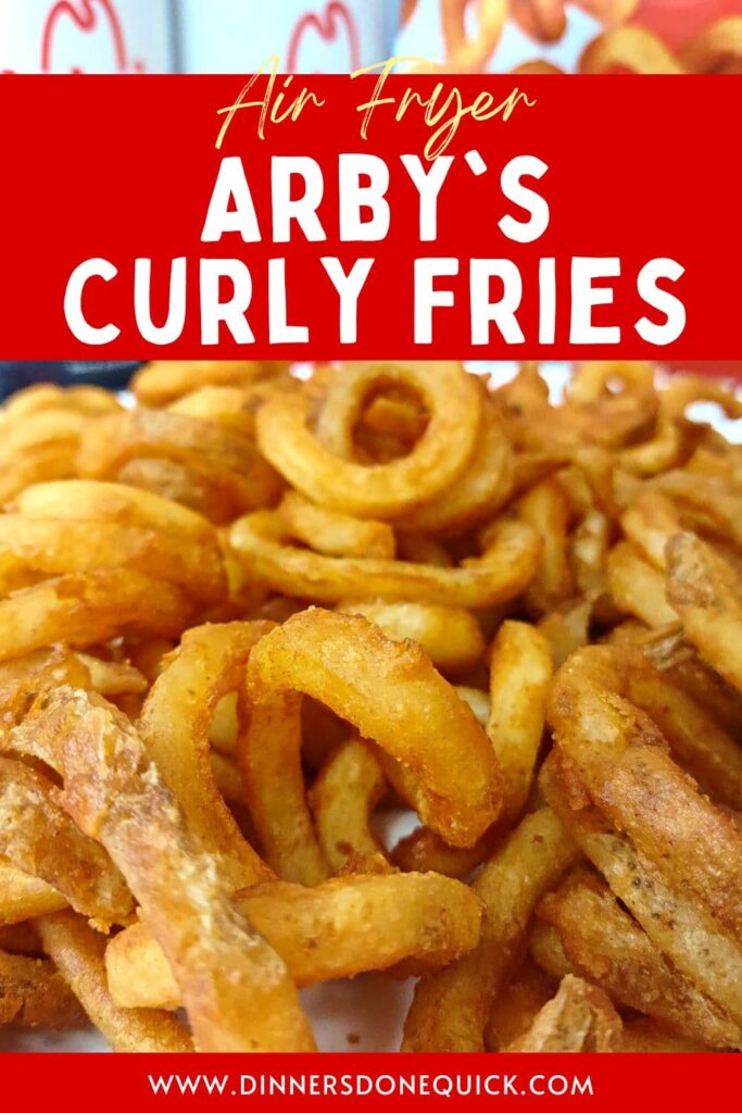arbys curly fries in the air fryer dinners done quick pinterest
