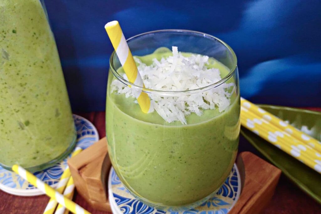 green pina colada smoothie recipe dinners done quick
