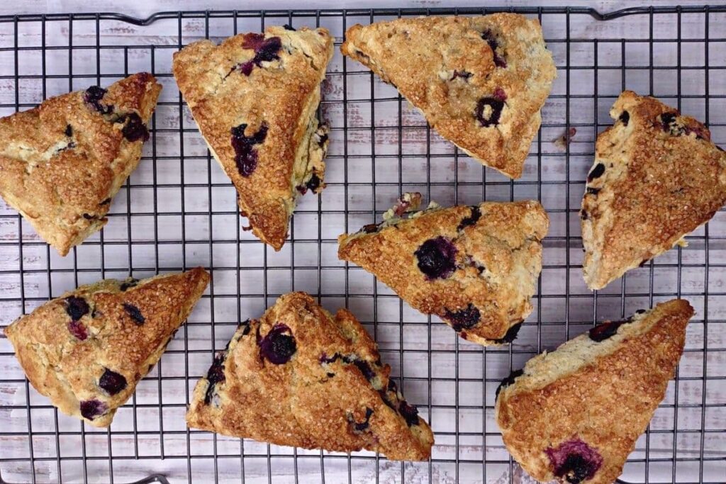 let scones cool on a wire rack