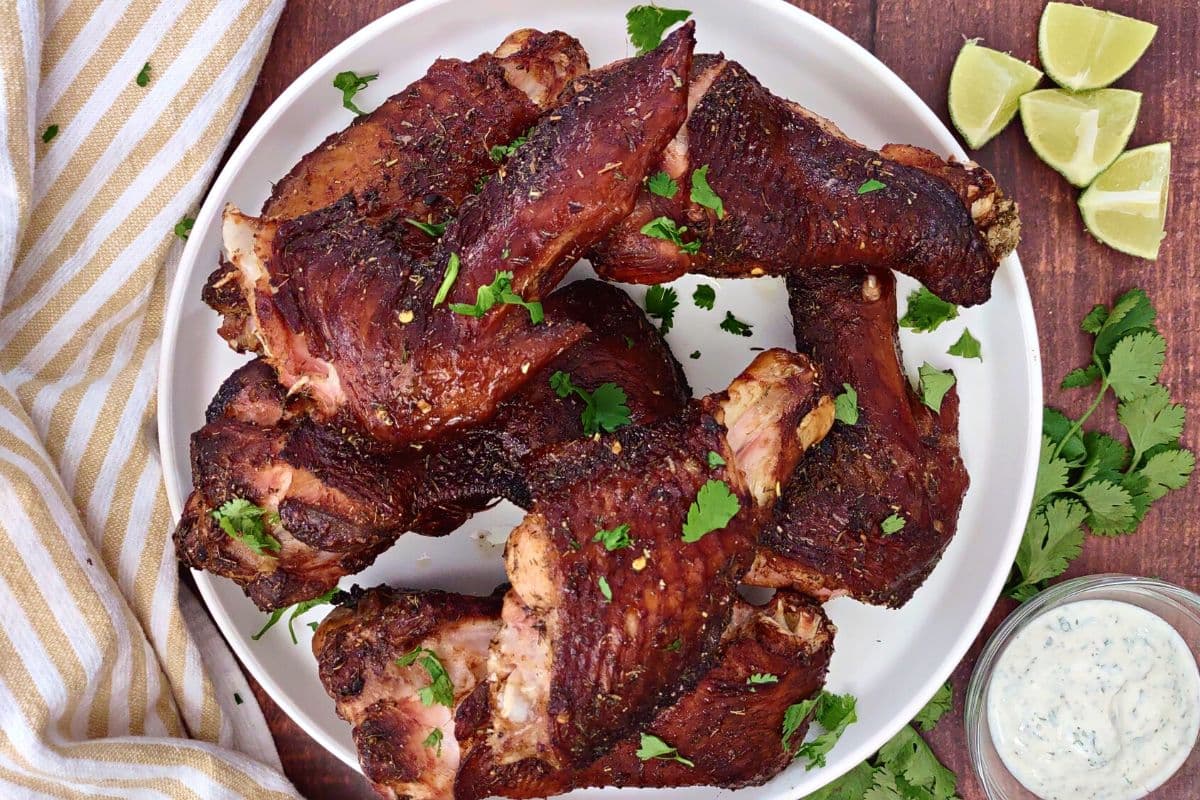 Smoked Turkey Wings in the Air Fryer Mouthwatering Perfection