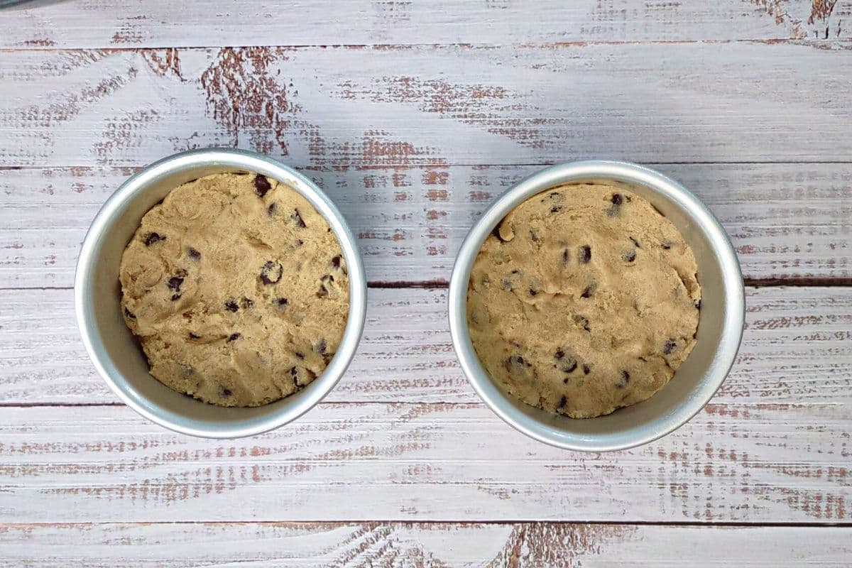 Air Fryer Cookie Cake Indulge Your Sweet Tooth! Dinners Done Quick