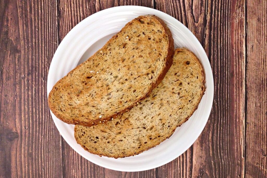 set aside air fryer toasted bread