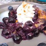 air fryer blueberry cobbler recipe dinners done quick