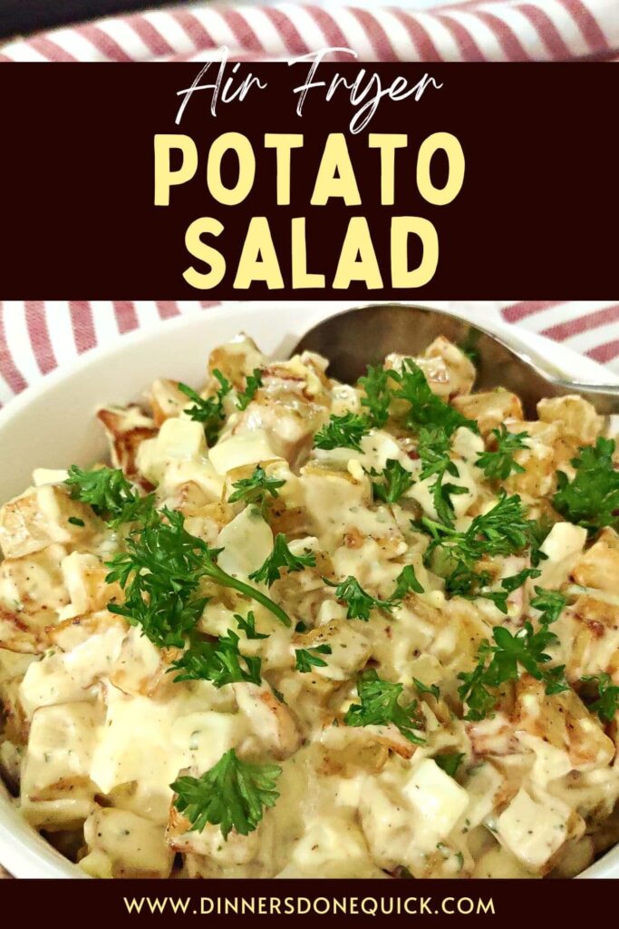 air fryer potato salad recipe dinners done quick pinterest