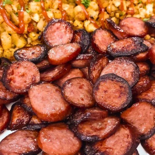 how to make smoked sausage in the air fryer recipe dinners done quick