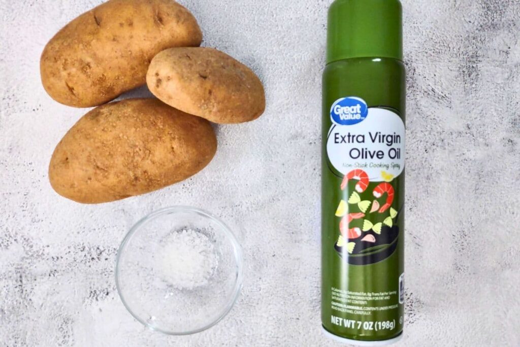 ingredients to make ninja air fryer potato chips