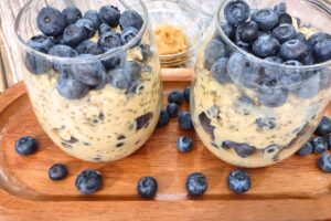 peanut butter blueberry overnight oats recipe dinners done quick