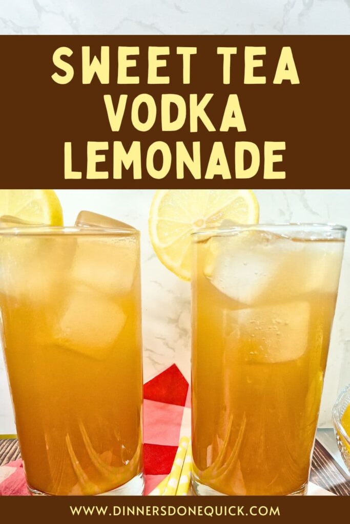 sweet tea vodka lemonade recipe dinners done quick pinterest