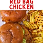 air fryer aldi red bag chicken recipe dinners done quick pinterest
