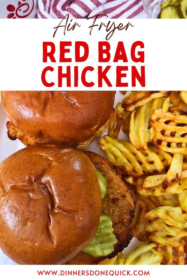 Air Fryer Aldi Red Bag Chicken Copycat ChickfilA Sandwich Dinners