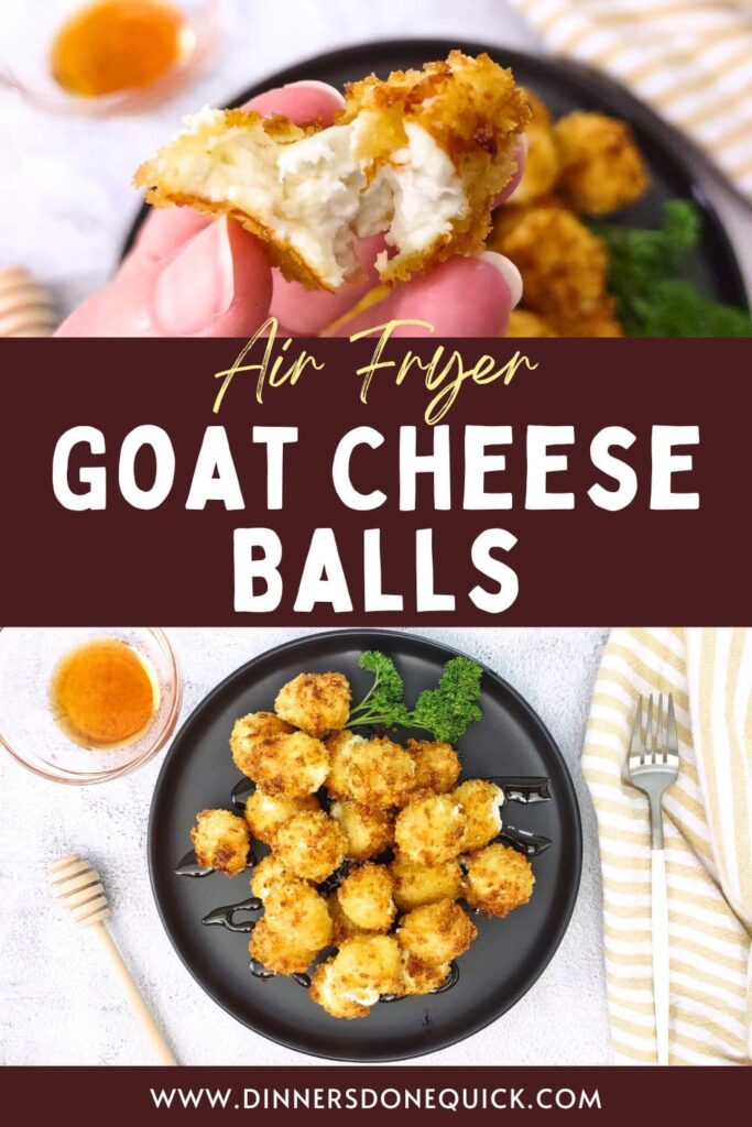 air fryer goat cheese balls recipe dinners done quick pinterest
