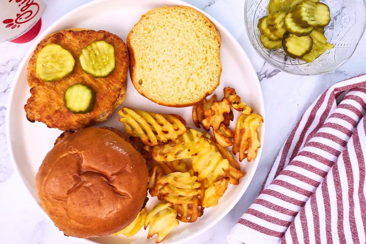 Air Fryer Aldi Red Bag Chicken Copycat ChickfilA Sandwich Dinners