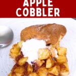 air fryer apple cobbler recipe dinners done quick pinterest