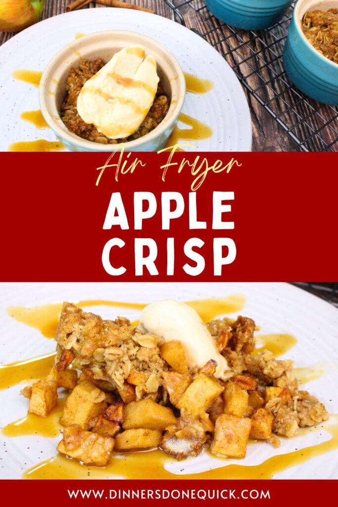 air fryer apple crisp recipe dinners done quick pinterest