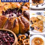 best air fryer blueberry recipes dinners done quick pinterest