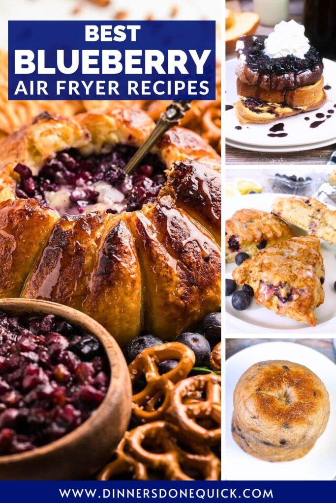 best air fryer blueberry recipes dinners done quick pinterest