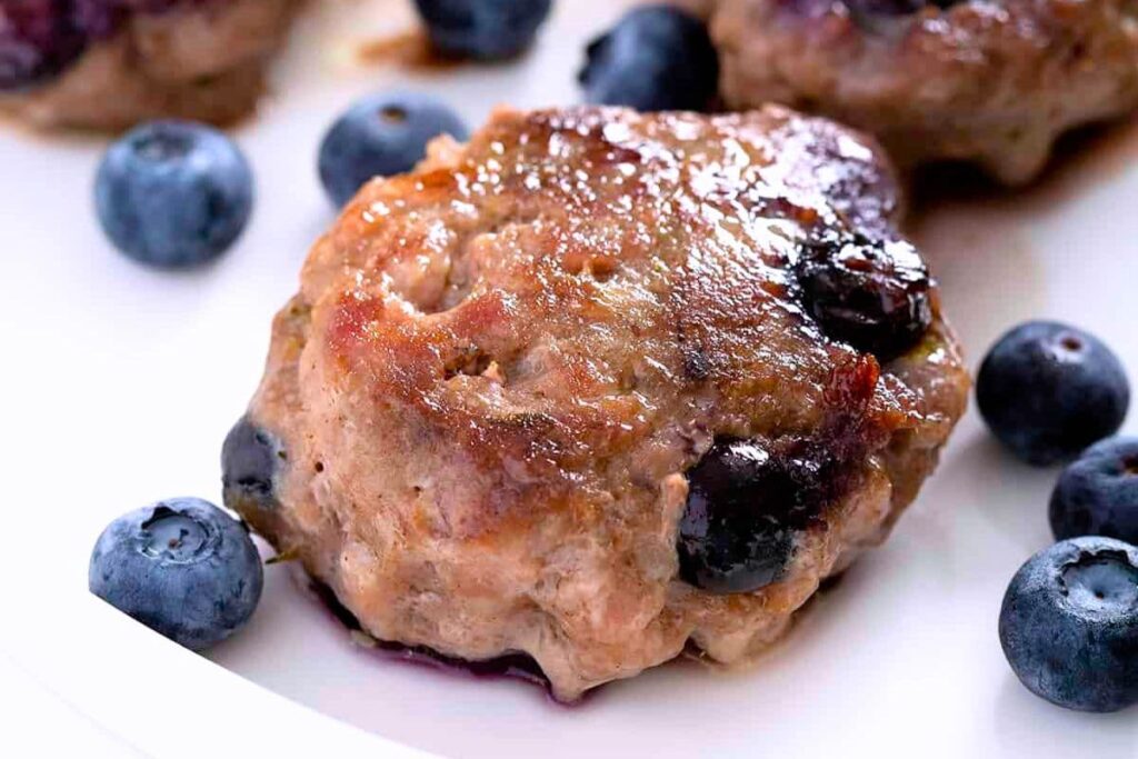 blueberry sausage thehonestspoonful