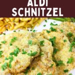 air fryer aldi pork schnitzel recipe dinners done quick pinterest
