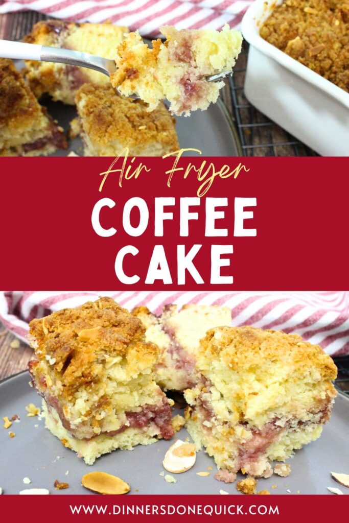 air fryer coffee cake recipe dinners done quick pinterest