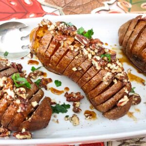 air fryer hasselback sweet potatoes recipe dinners done quick featured image