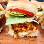 air fryer salmon sliders on hawaiian rolls dinners done quick featured image