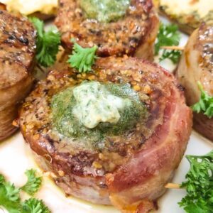 bacon wrapped filet in the air fryer dinners done quick featured image