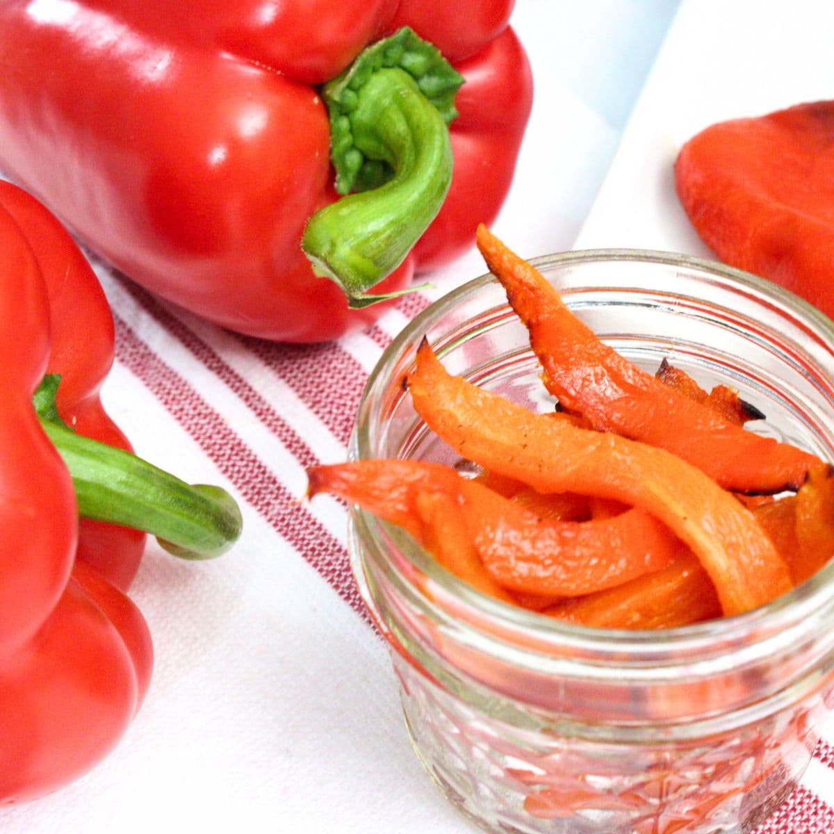how to make roasted red peppers in the air fryer dinners done quick featured image