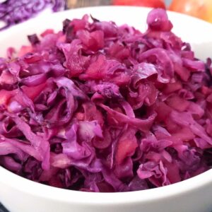 microwave red cabbage recipe dinners done quick featured image