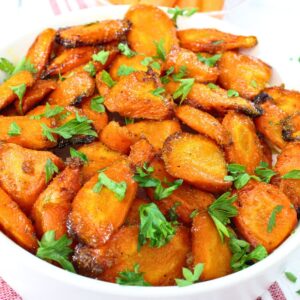 roasted air fryer carrots with brown sugar recipe dinners done quick featured image