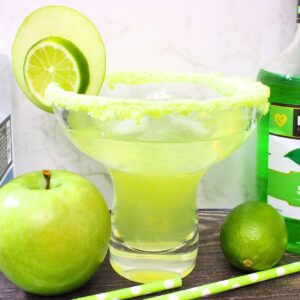 sour green apple margarita cocktail recipe dinners done quick featured image
