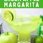 sour green apple margarita cocktail recipe dinners done quick pinterest