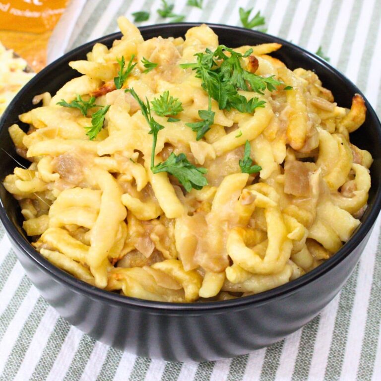 air fryer aldi spaetzle recipe dinners done quick featured image