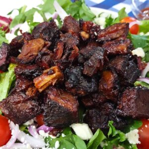 air fryer brisket burnt ends recipe dinners done quick featured image