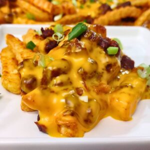 air fryer chili cheese fries recipe dinners done quick featured image