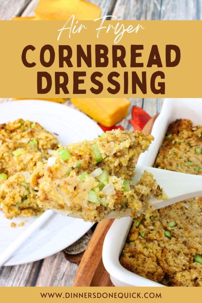 air fryer cornbread dressing recipe dinners done quick pinterest