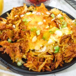air fryer hash browns and eggs recipe dinners done quick featured image