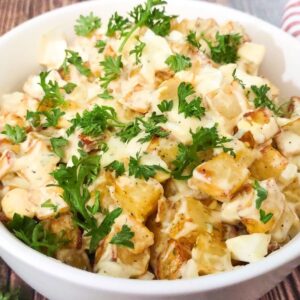 air fryer potato salad recipe dinners done quick featured image