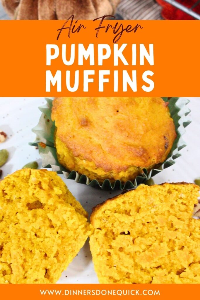 air fryer pumpkin muffins recipe dinners done quick pinterest