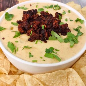air fryer queso cheese dip recipe dinners done quick featured image