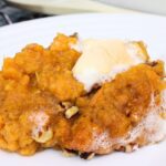 air fryer sweet potato casserole dinners done quick featured image