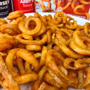 arbys curly fries in the air fryer dinners done quick featured image