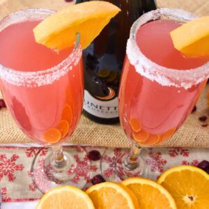 cranberry orange mimosas with triple sec recipe dinners done quick featured image